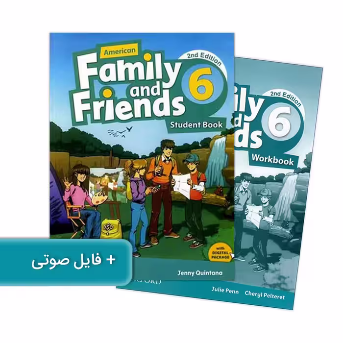 امریکن فمیلی اند فرندز شش ویرایش دوم American Family and Friends 6 2nd Edition