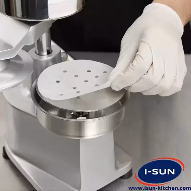 قیمت و خرید کاغذ همبرگر پانچ (کاغذ همبرگر زن سوراخ دار) - فروشگاه آیسان