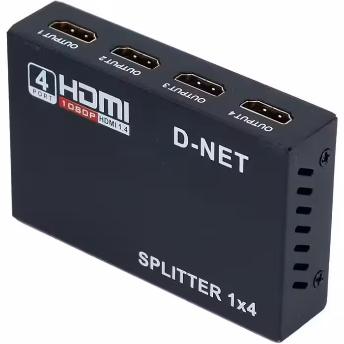 SPLITTER HDMI 4PORT 4K D-NET