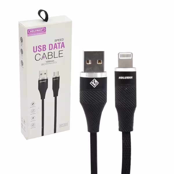 کابل لایتنینگ کنفی کلومن KOLUMAN KD-63