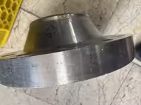 فلنج  دابلکس گلودار 6 اینچ استنلس استیل ریس فیس رده 40 5.B16 کلاس 600 از جنس  A182/F51