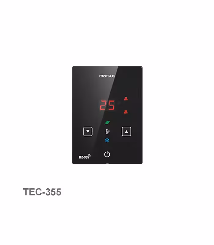ترموستات لمسی توکار دیجیتال مرصوص کام مدل TEC-355