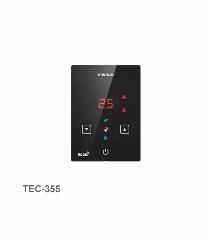 ترموستات لمسی توکار دیجیتال مرصوص کام مدل TEC-355
