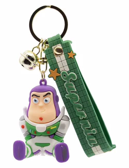 جاکلیدی سیلیکونی فانتزی طرح باز قهرمان