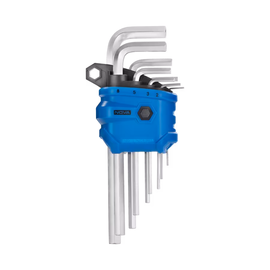 ست 9 عددی آلن شش گوش استاندارد نووا مدل 1152