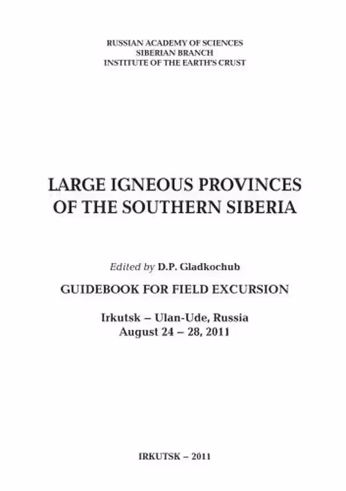 خرید و دانلود نسخه کامل کتاب Large Igneous Provinces of the Southern Siberia