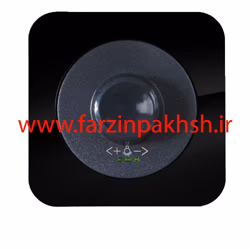 کلید دیمر لامپ توکار دلند مدل آدا پلکسی قاب مشکی