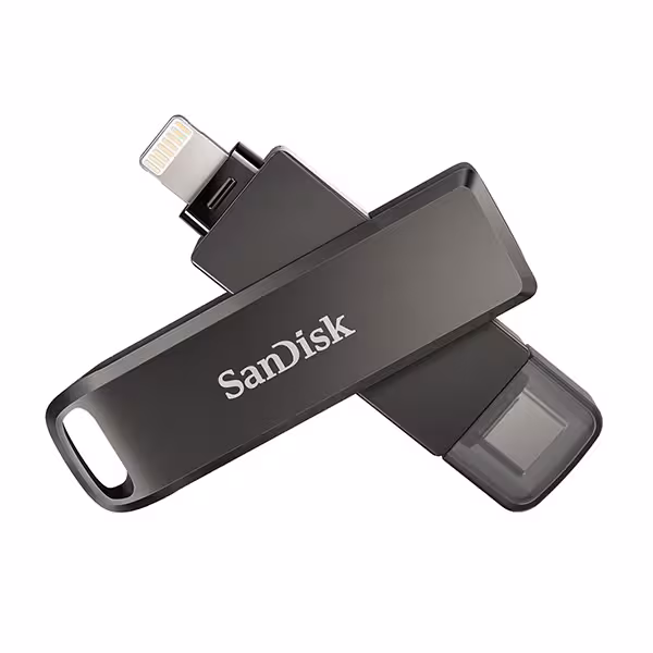 فلش مموری  سن دیسک مدل SANDISK iXpand Flash Drive Luxe ظرفیت 256GB