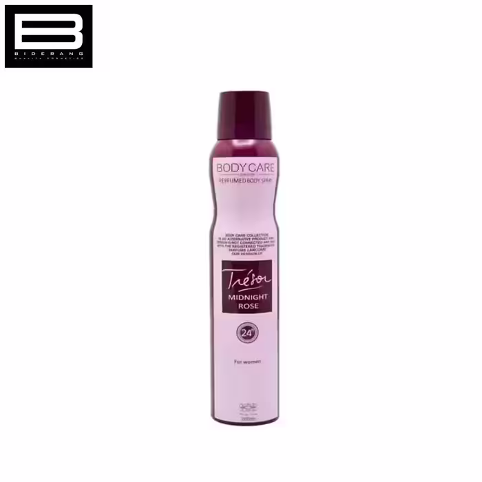 اسپری بدن میدنایت رز بادی کر حجم 200ml