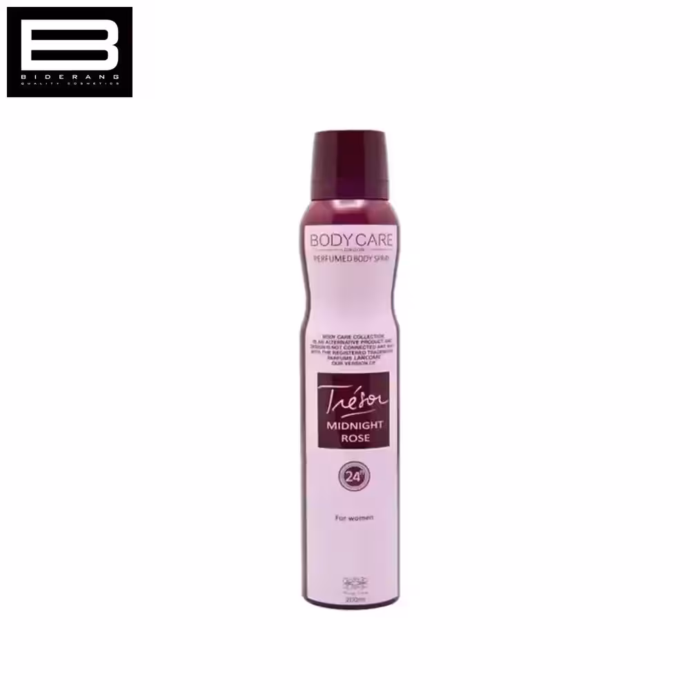اسپری بدن میدنایت رز بادی کر حجم 200ml