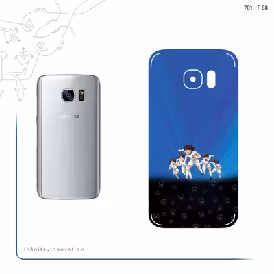 برچسب پوششی ماهوت مدل Ganbare Kikkazu مناسب برای گوشی موبایل سامسونگ Galaxy S7