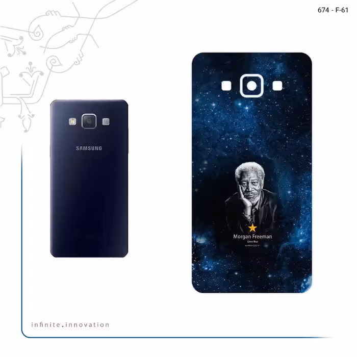 برچسب پوششی ماهوت مدل Morgan Freeman مناسب برای گوشی موبایل سامسونگ Galaxy A5 2015