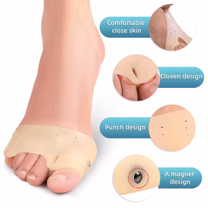 اصلاح کننده هالوکس والگوس و انگشت کوچک پا و محافظ زیر پنجه مدل FX 239 بسته دو عددی