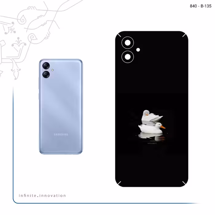 برچسب پوششی ماهوت مدل Duck مناسب برای گوشی موبایل سامسونگGalaxy  A04e