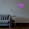 چراغ دیواری نئون دیزاین طرح Batman_PR
