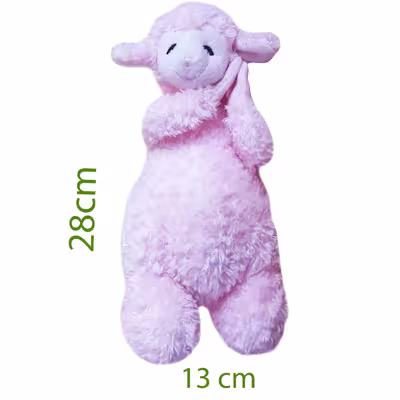 عروسک طرح بره کد 434 ارتفاع 28 سانتی متر