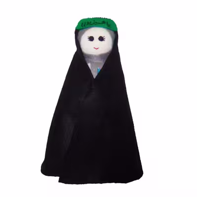 عروسک نمدی مدل دختر چادری کد AAA