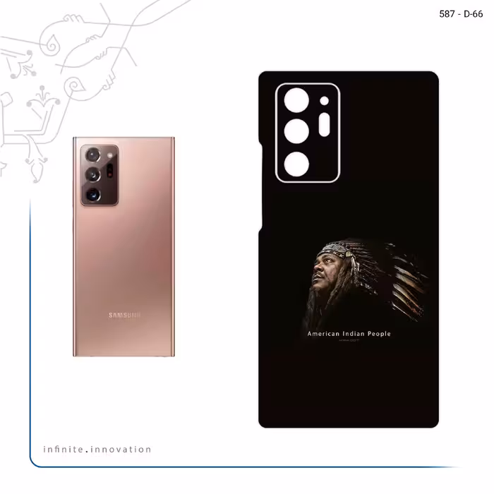 برچسب پوششی ماهوت مدل Portrait of an Indian Man مناسب برای گوشی موبایل سامسونگ Galaxy Note 20 Ultra
