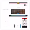 برچسب پوششی ماهوت مدل Dark Walnut Wood مناسب برای تبلت اپل iPad Air 2013 A1474