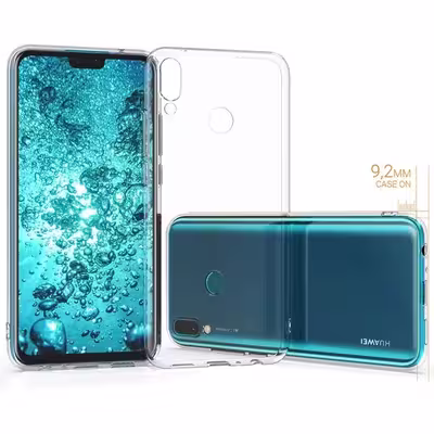 کاور مدل Clear TPU مناسب برای گوشی موبایل هوآوی Y9 2019