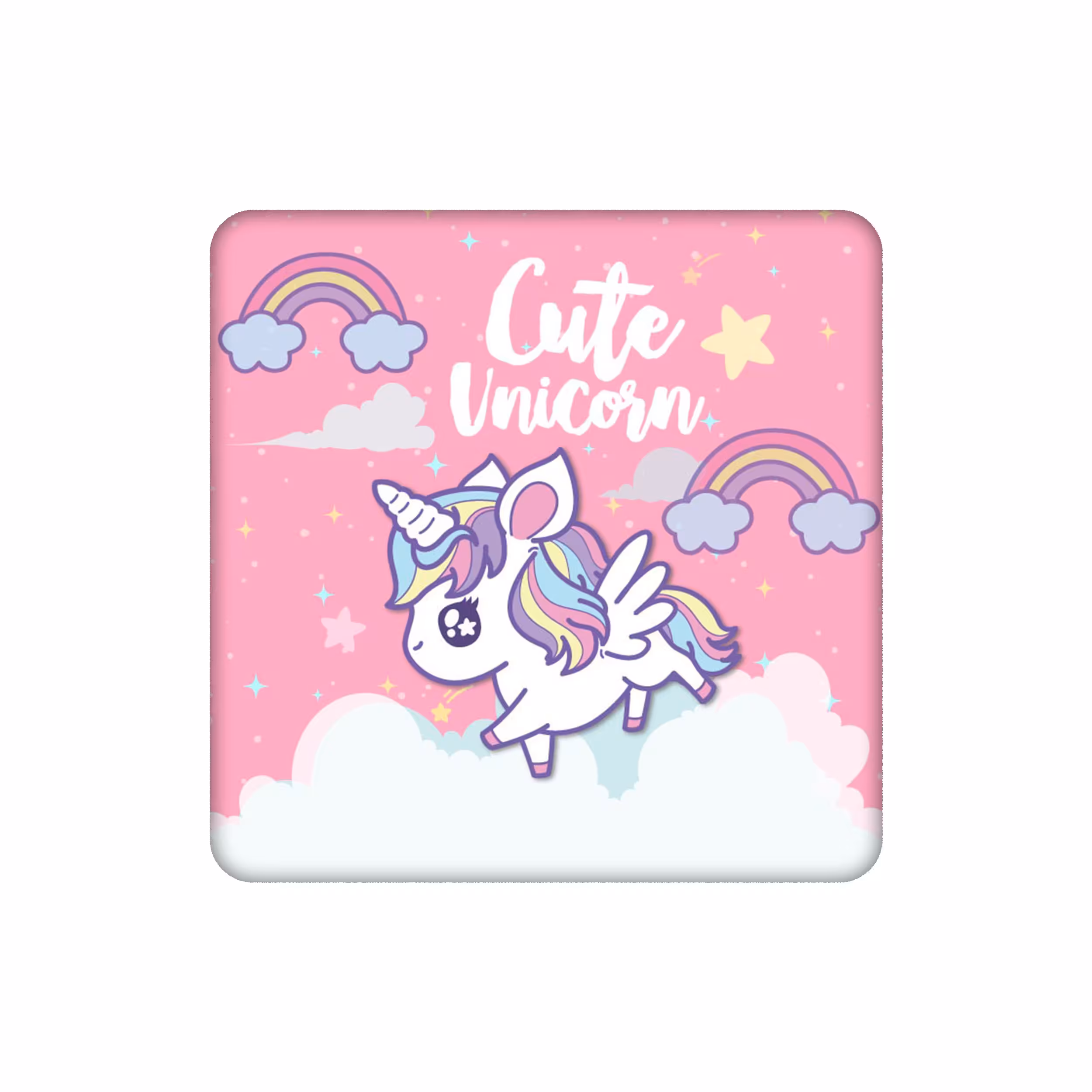 زیر لیوانی طرح یونیکورن کد    4917209