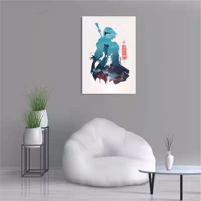 تابلو شاسی طرح گیمینگ نیئا اتوماتا Nier Automata مدل M0405