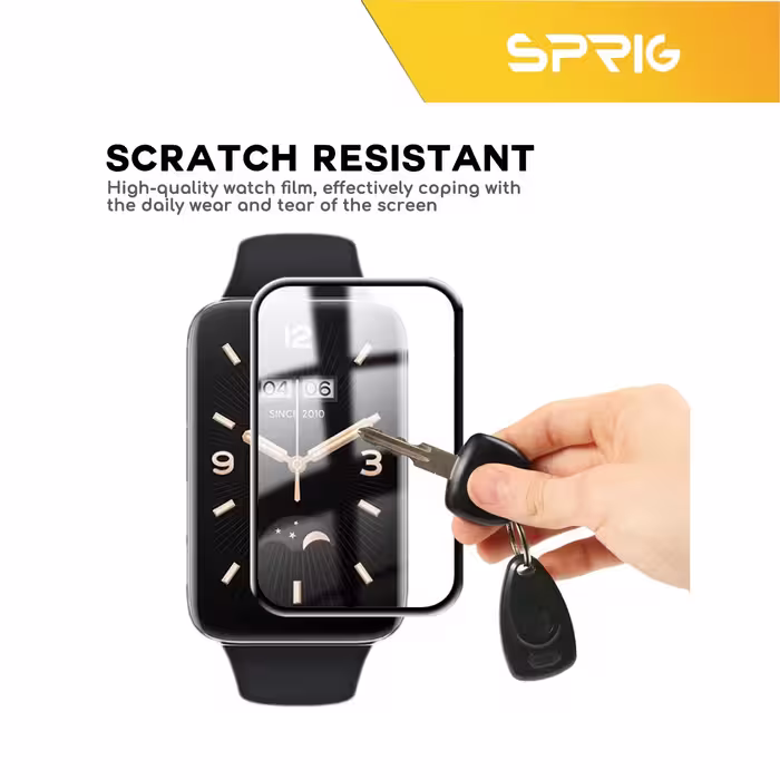 محافظ صفحه نمایش نانو اسپریگ مدل SPG مناسب برای ساعت هوشمند شیایومی Mi Band 7 Pro