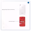 برچسب پوششی ماهوت مدل Coca-Cola-Logo مناسب برای تبلت سامسونگ Galaxy Tab 3 8.0 2013 T311