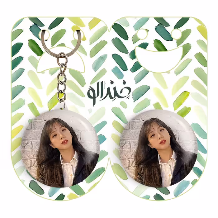 پیکسل خندالو مدل جیسو بلک پینک کد 14222 به همراه جاکلیدی