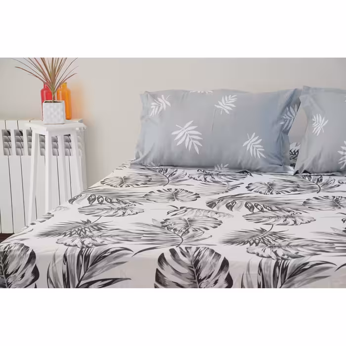 سرویس ملحفه بومرنگ مدل Hawaii-A2P90 یکنفره 2 تکه