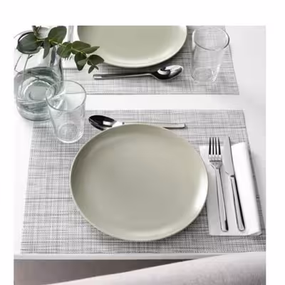 بشقاب غذاخوری ایکیا مدل FÄRGKLAR کد904.781.77 مجموعه 4 عددی