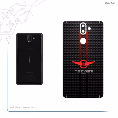 برچسب پوششی ماهوت مدل Rezvani Motors مناسب برای گوشی موبایل نوکیا 8 Sirocco