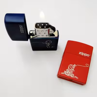 فندک مدل قلب کد N148 مجموعه 2 عددی