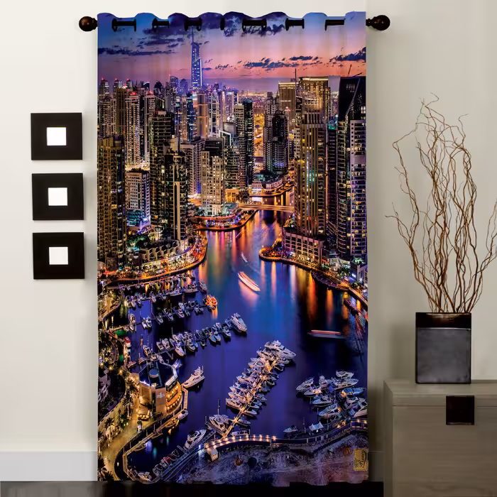 پرده رنس مدل CC3-50135 سایز 290x140 سانتی متر