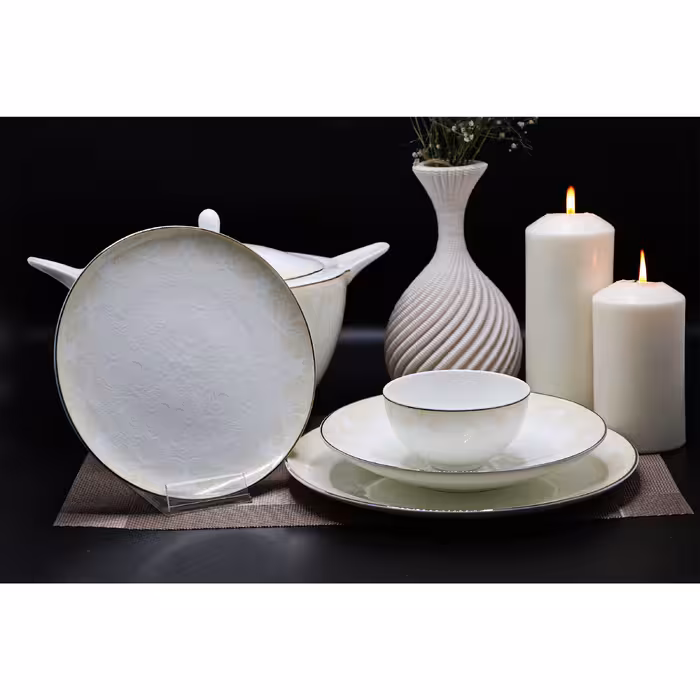 سرویس غذاخوری 133 پارچه بی.وی.کی کد 723343