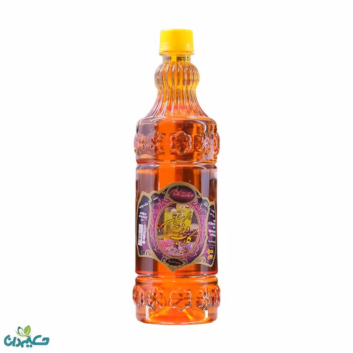 شربت گلاب و زعفران یک لیتر