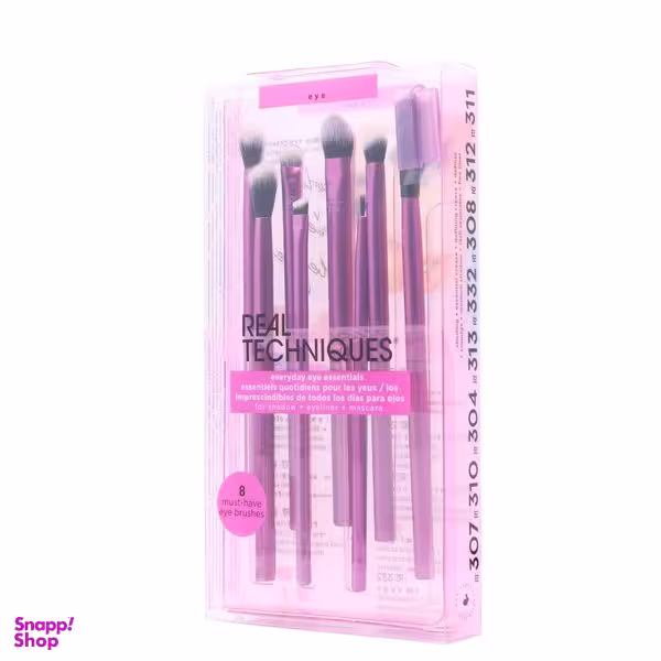 ست برس آرایشی ریل تکنیکس مدل 019991 مجموعه 8 عددی