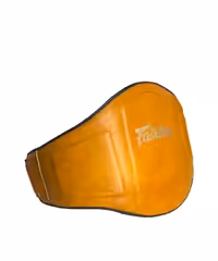 میت شکمی چرم طبیعی طرح FAIRTEX زرد