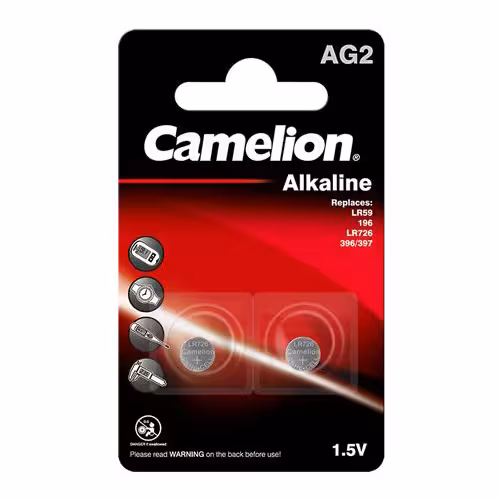 باتری سکه ای پلاس آلکالاین کملیون مدل AG2