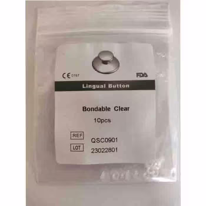 لینگوال باتن ارتودنسی کامپوزیتی| Bondable Clear