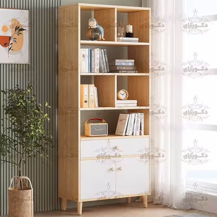 کتابخانه دکورآرای مدل DAKT24