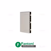 پاخور PVC روکش آلومینیوم سیلور خش دار 4 متری ارتفاع 15 سانتیمتر فانتونی مدل M015