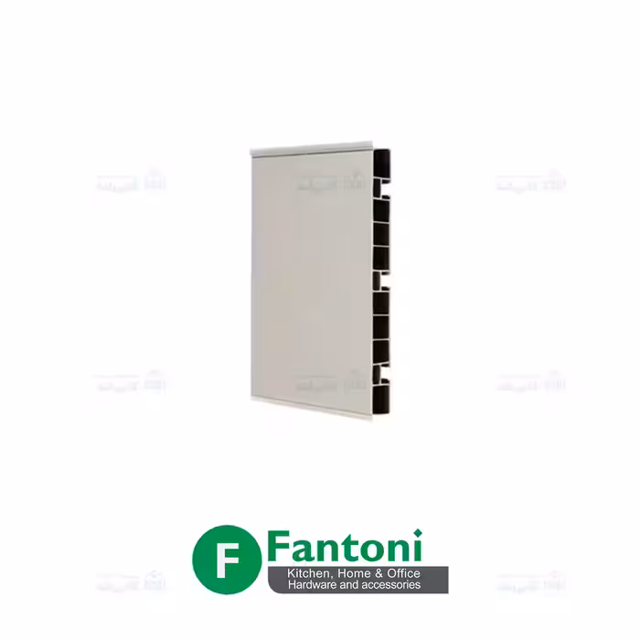 پاخور PVC روکش آلومینیوم سیلور خش دار 4 متری ارتفاع 15 سانتیمتر فانتونی مدل M015