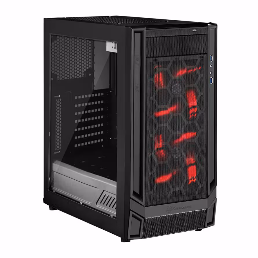 کیس سیلورستون Redline SST-RL05BB-W