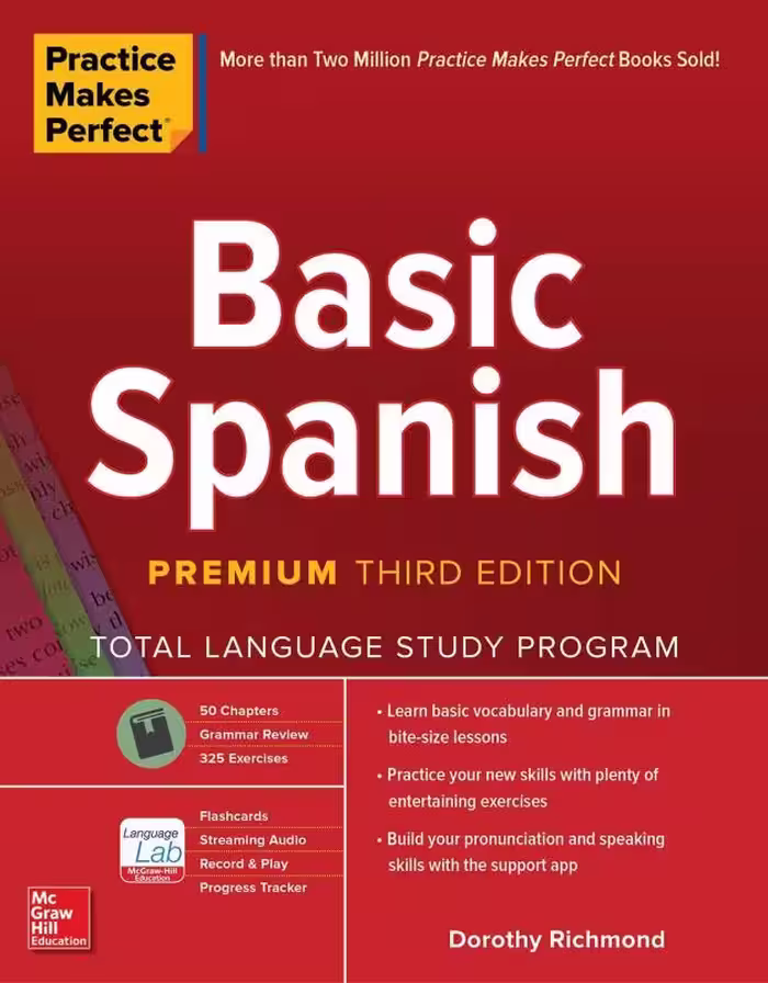 کتاب اسپانیایی Practice Makes Perfect Basic Spanish