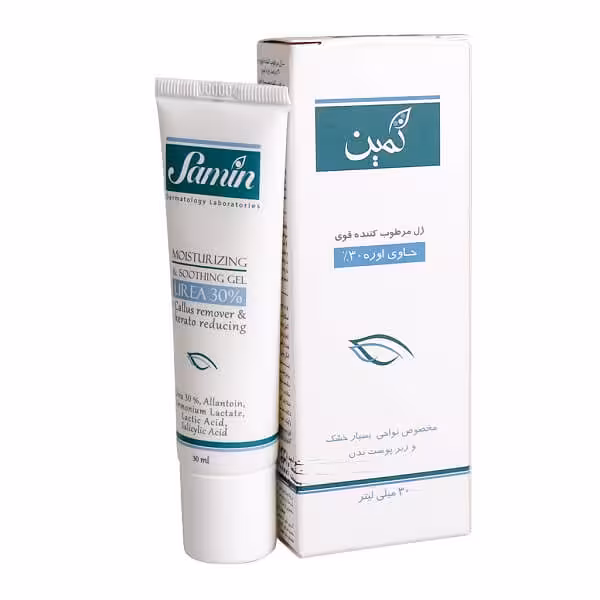 ژل مرطوب کننده ثمین حاوی اوره 30 درصد حجم 30 میلی لیتر