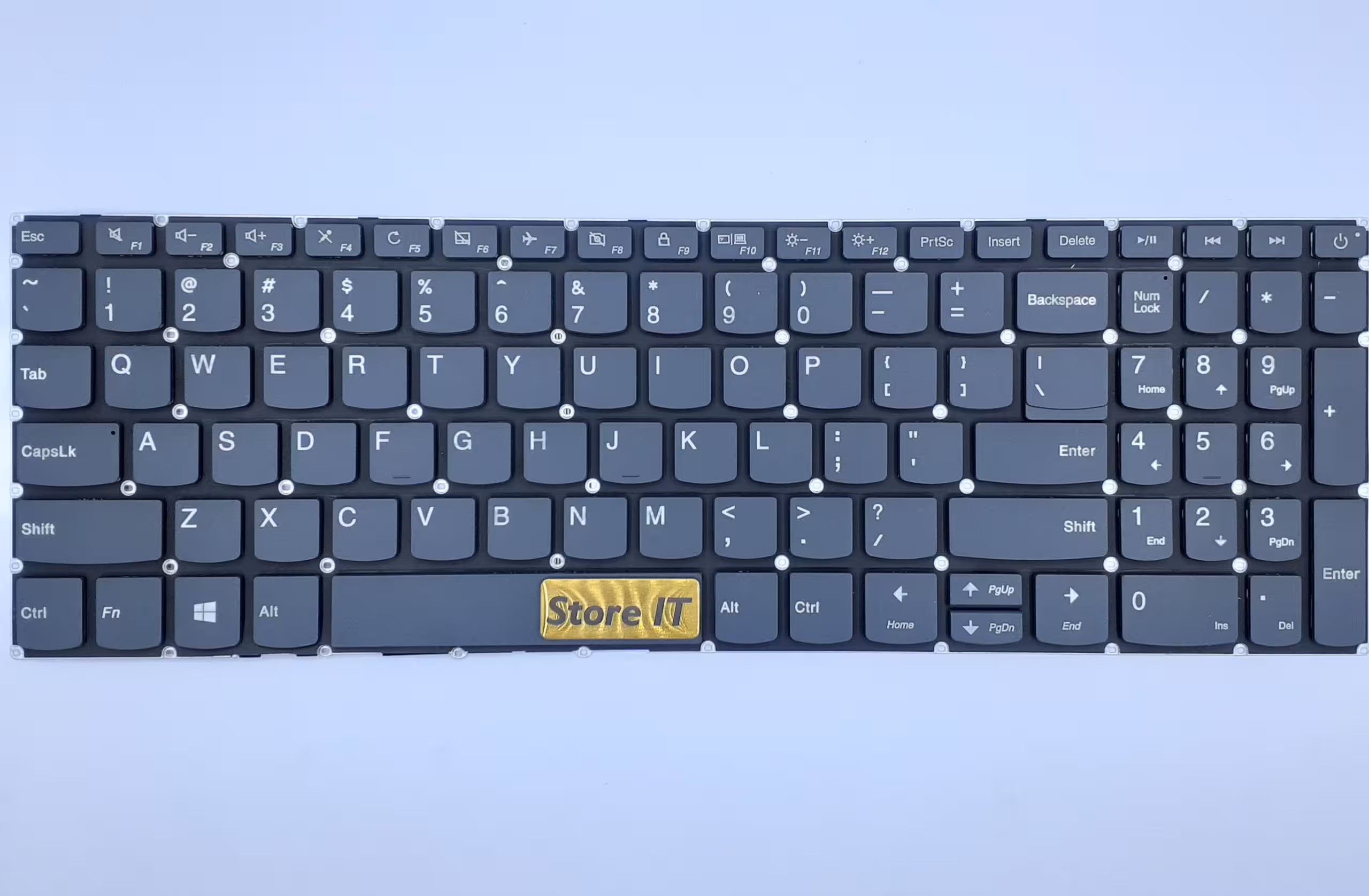کیبورد لپ تاپ لنوو Ideapad 320 با دکمه پاور - فروشگاه اینترنتی استور آی تی