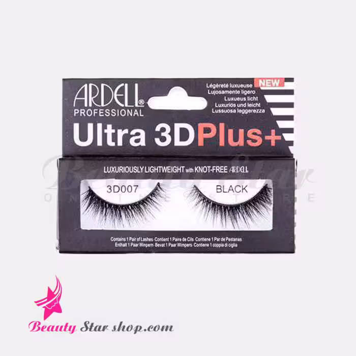 مژه مصنوعی الترا پلاس سه بعدی مو طبیعی آردل مدل 007