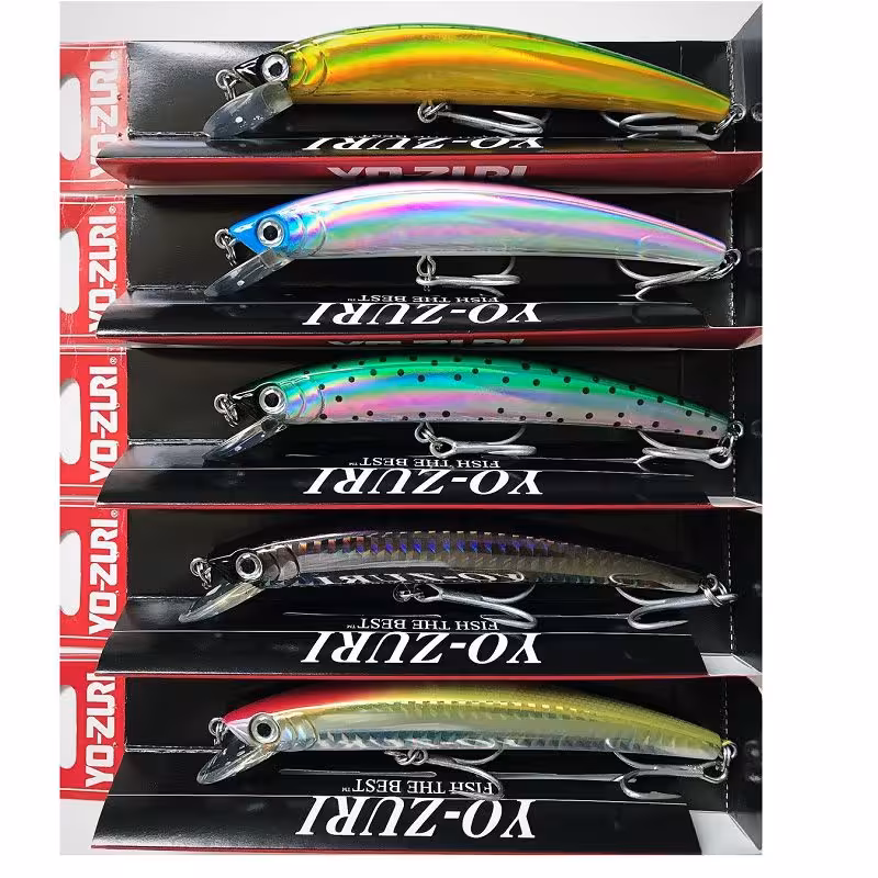 لور ماهیگیری فلوت یوزوری YO-ZURI CRYSTAL MINNOW (F) 110mm