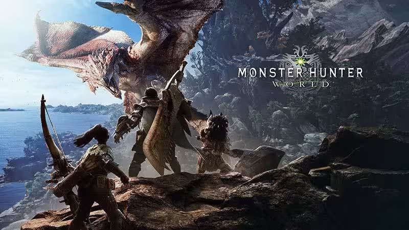 سی دی کی اورجینال بازی Monster Hunter World کامپیوتر (PC)